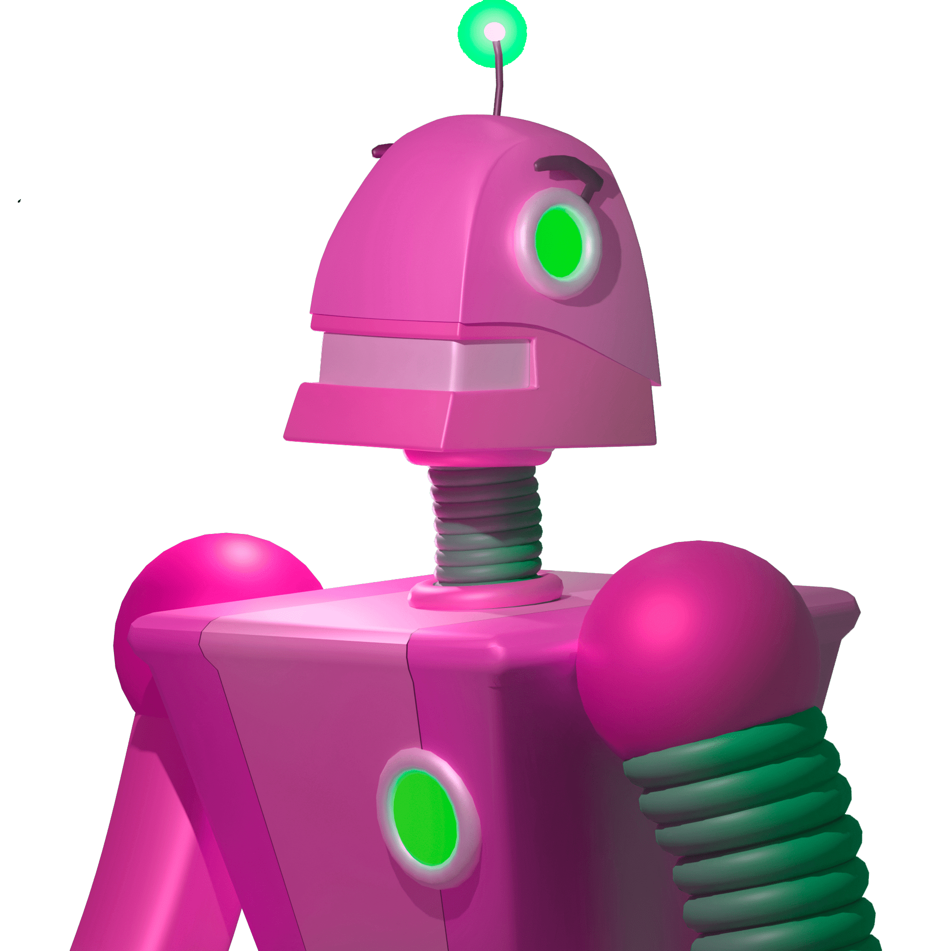 Robot rosa