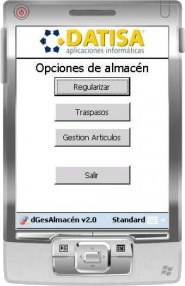DATISA Giranda application screenshot